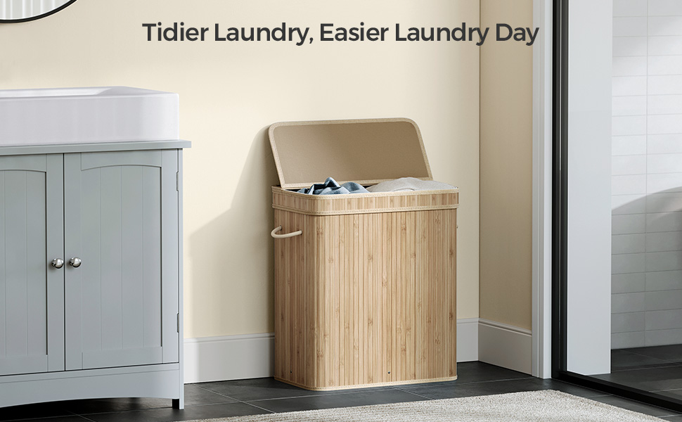 laundry hamper with lid