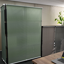 Amazon.co.jp: ロールスクリーン グリーン 幅90cm 丈180cm