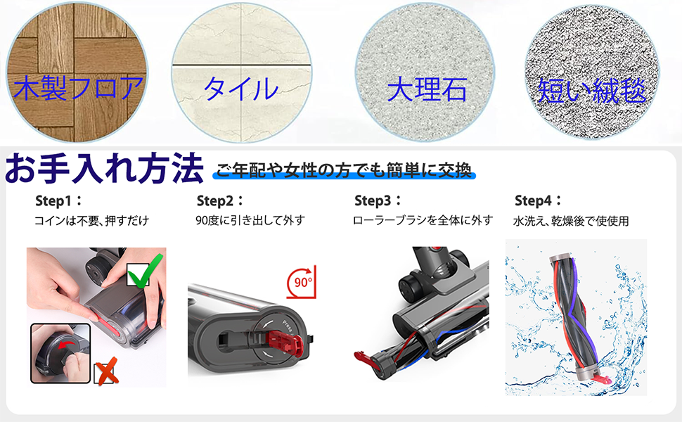 【動作確認済み】 ダイソンSV10本体　ヘッド　アタッチメント 楽天市場】【マラソン限定ポイント2倍】 Dyson ダイソン 純正品