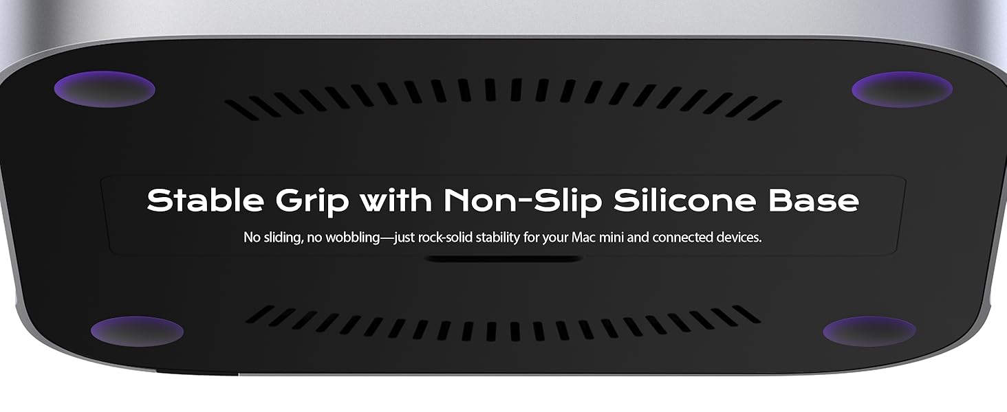 Stable Grip with Non-Slip Silicone Base