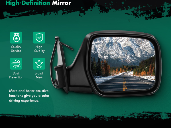 Amazon.com: SCITOO Passenger Side View Mirror Fit For 1996