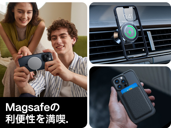 Amazon.co.jp: 【米軍規格・MagSafe対応】TORRAS iPhone 13 Pro