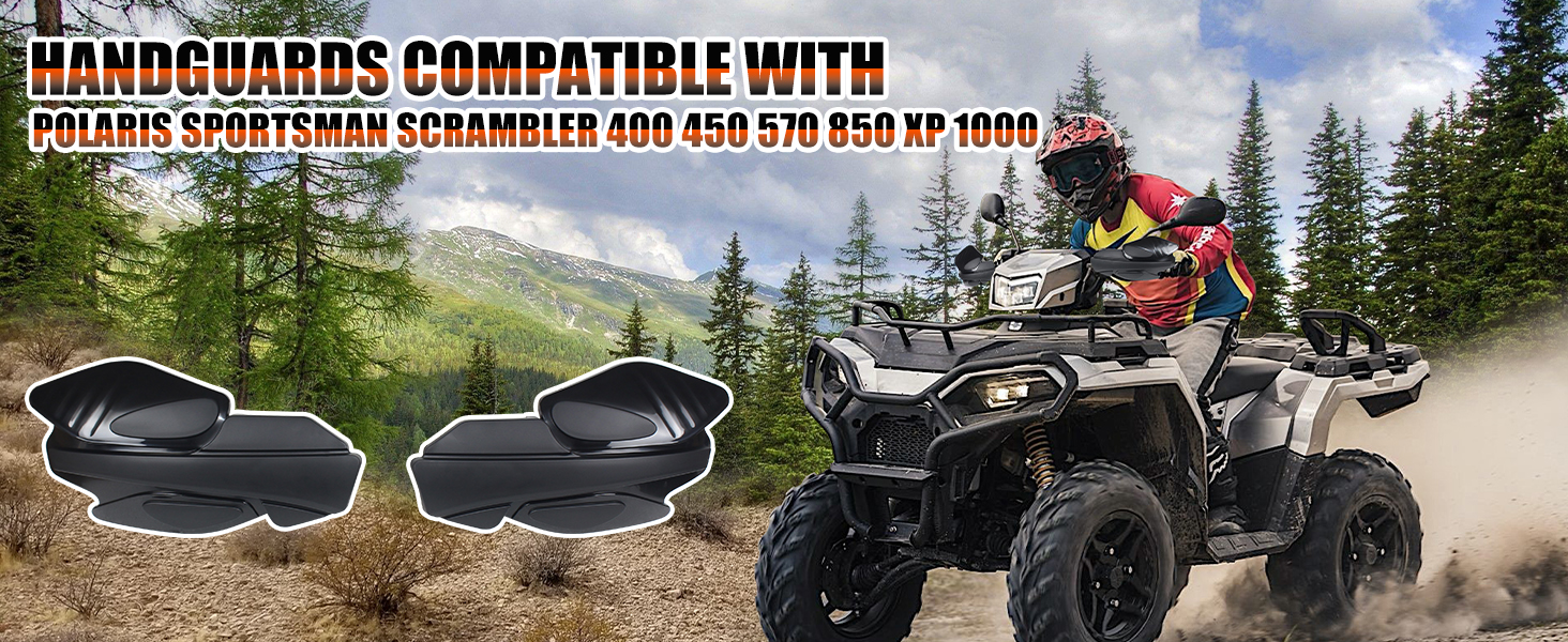 CUSAUTV Handguards & Mount Brackets Kit Compatible with