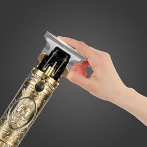 Hair Clippers Men Professional T-Blade Trimmer