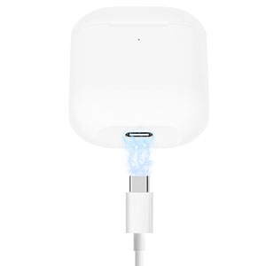 wireless earbud with type-c charging case