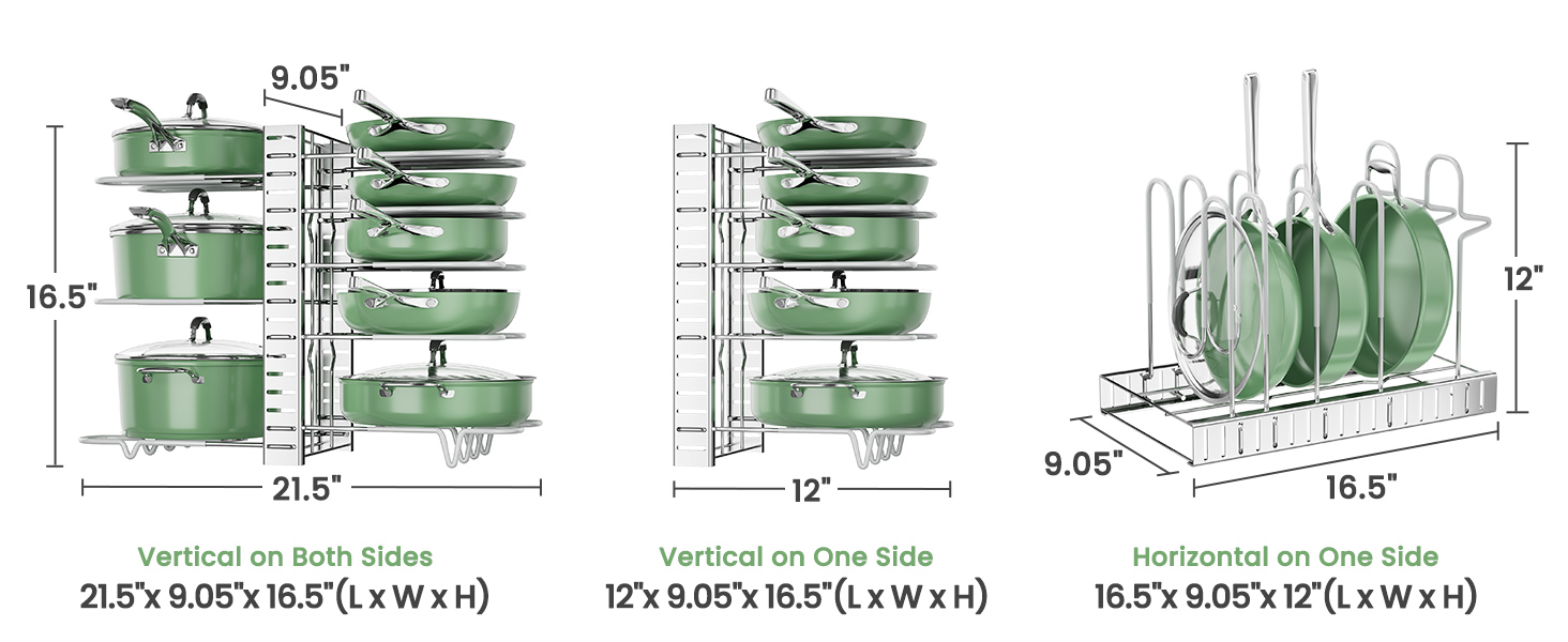 pan organizer