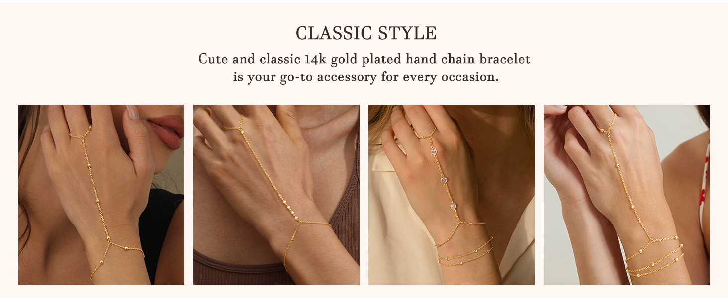 Handketting ring armbanden