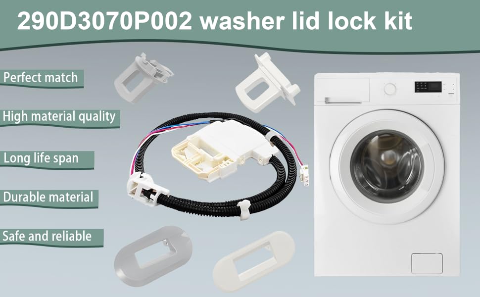 Amazon.com: Tooneus 2025 Upgrade 290D3070P002 Laundry Washer