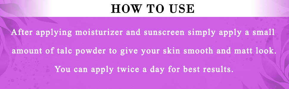 Fragranced Talcum Powder SPN-MX9E8