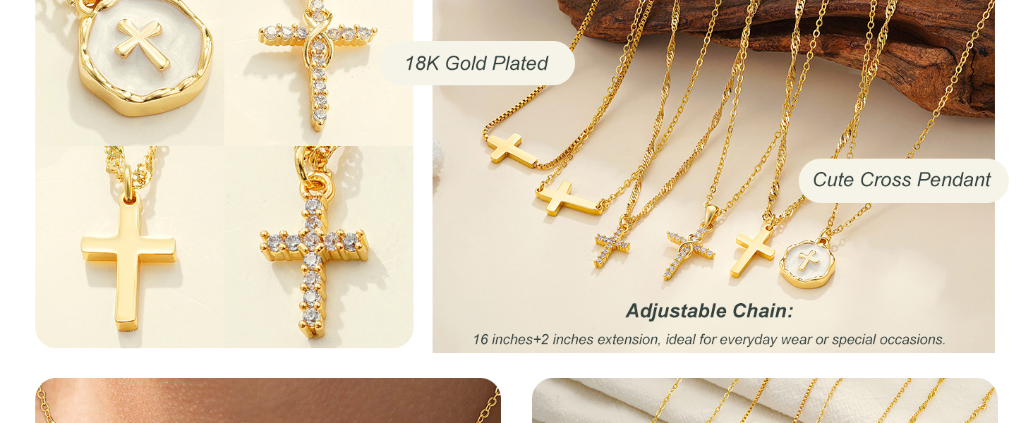 cross necklace for women