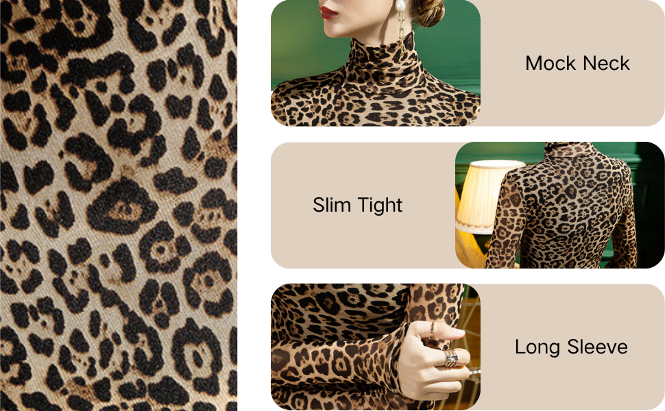 トップス 00s archive leopard arm long tee graunge Womens Lady Long Sleeve Leopard Cheetah Animal Print Pattern