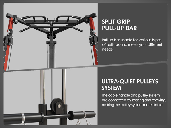 Amazon.com: Mikolo Cable Crossover Machine, Functional