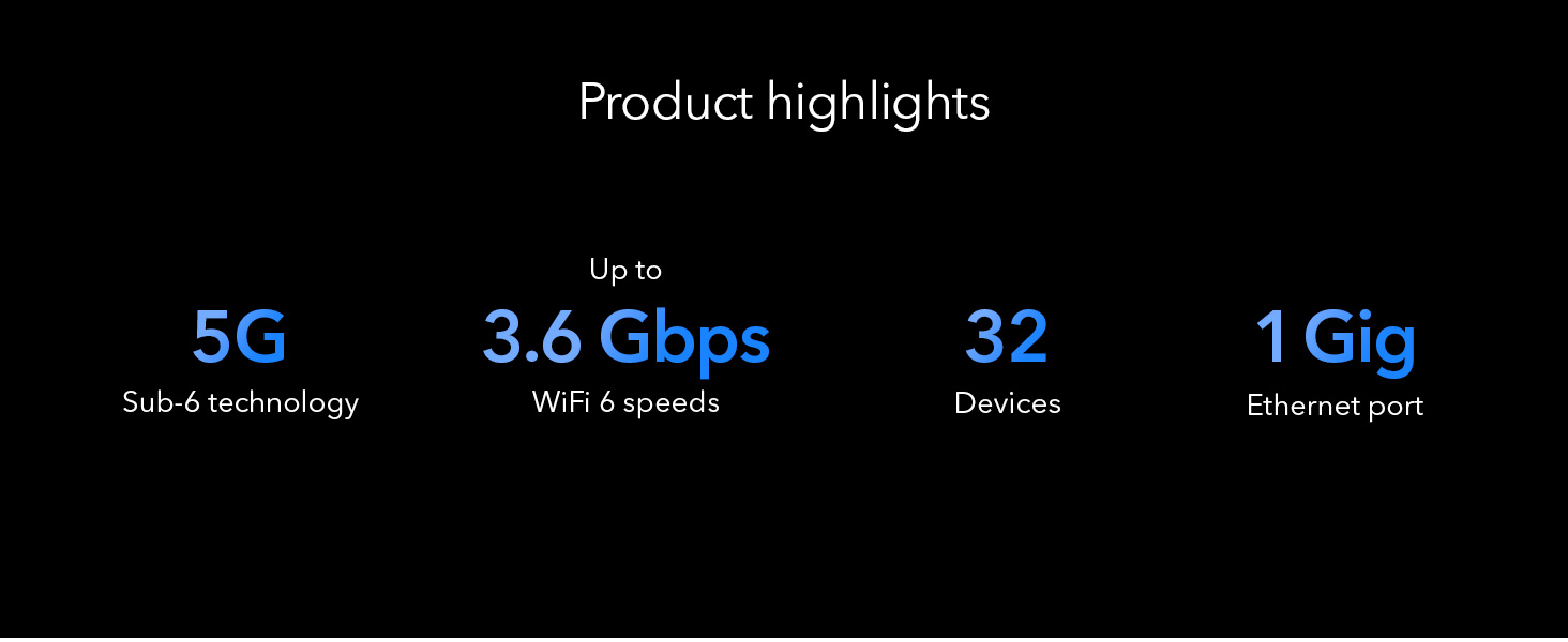 Nighthawk M6 mobile hotspot close-up