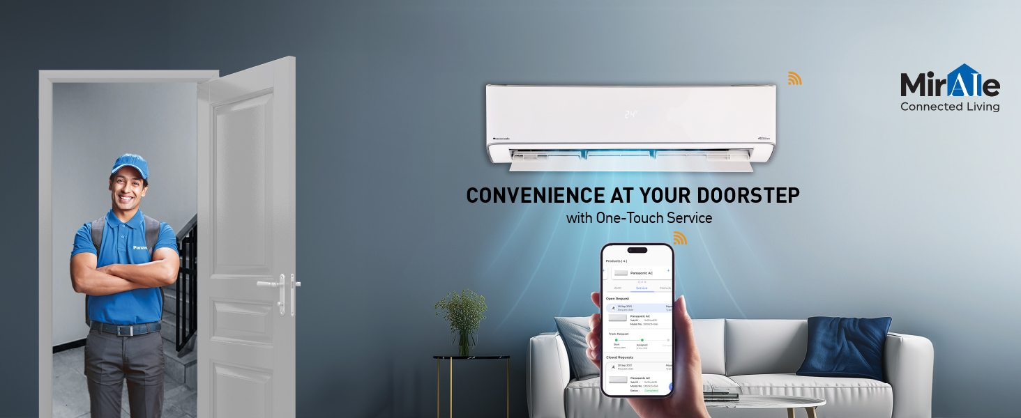 Panasonic AC, One Touch Service