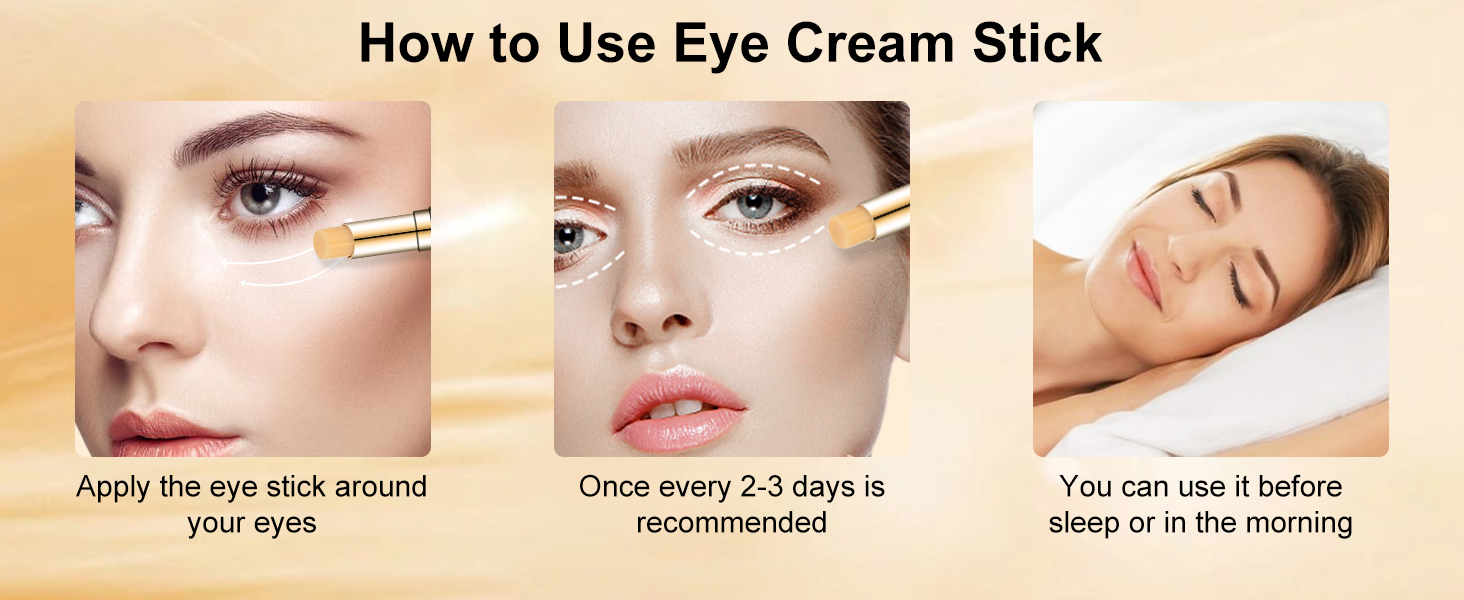 Reduces the look of Dark Circles, Puffiness and Fine Lines
