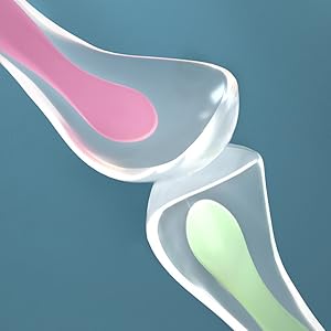 Baby Spoons,Silicone Spoon for Baby,Baby Feeding Spoons,Toddler Spoons,Silicone Baby Spoons