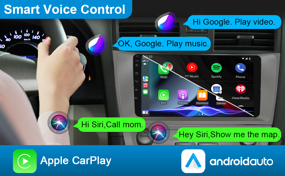 carplay car stereo camry