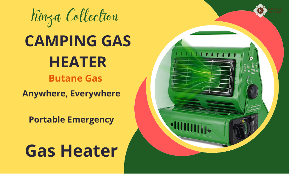 Kinza Collection Portable Patio Heater ONLY Camping Emergency Small