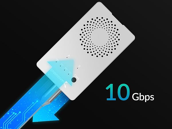 M.2 NVMe Dual Bay Enclosure EC-SSD2