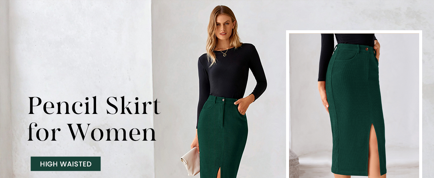 PRETTYGARDEN Skirts for Women Dressy Casual