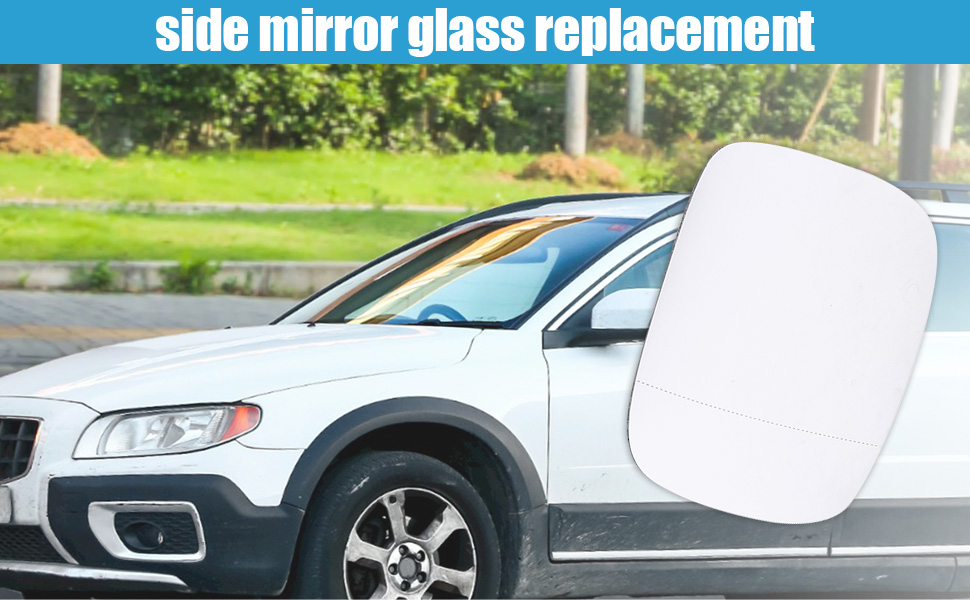 A ABSOPRO Car Left Driver Side Heated Mirror Glass