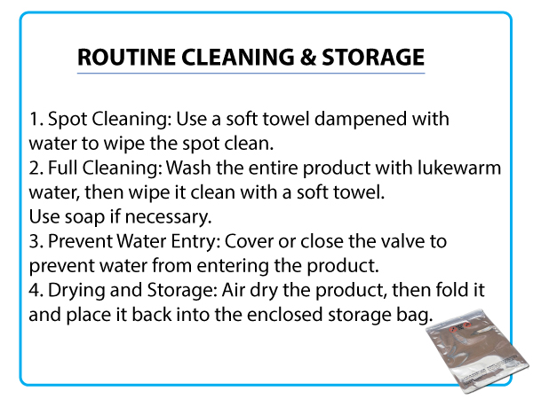Routine Cleaning and Storage
