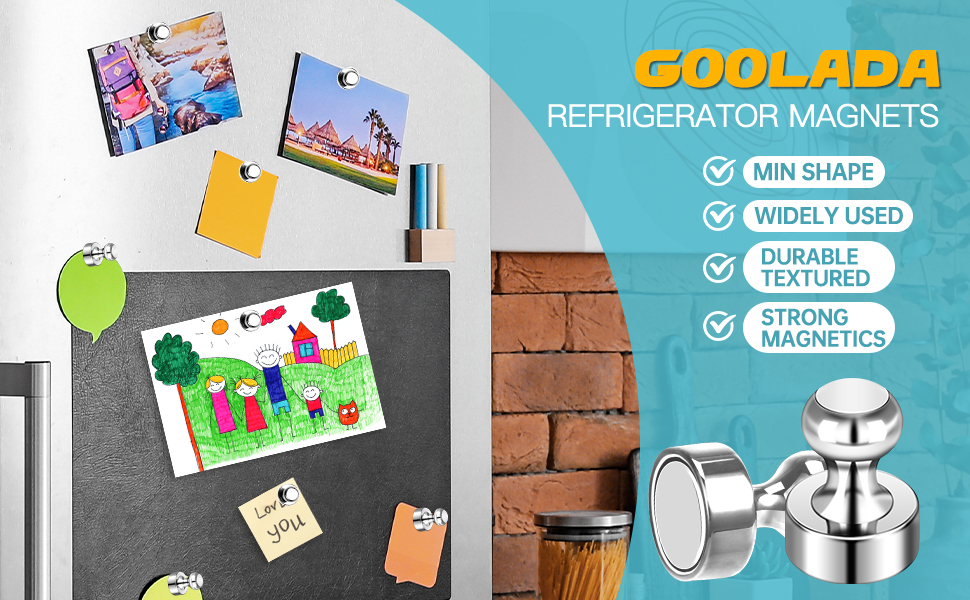 Pack of 16 Refrigerator for Whiteboard Strong