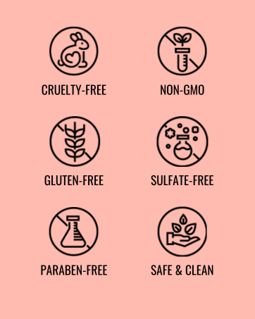 cruelty gluten sulfate paraben free non GMO dermatologist verified serum foaming women acne towels