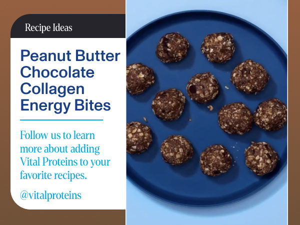 Peanut Butter Chocolate Energy Bites Recipe