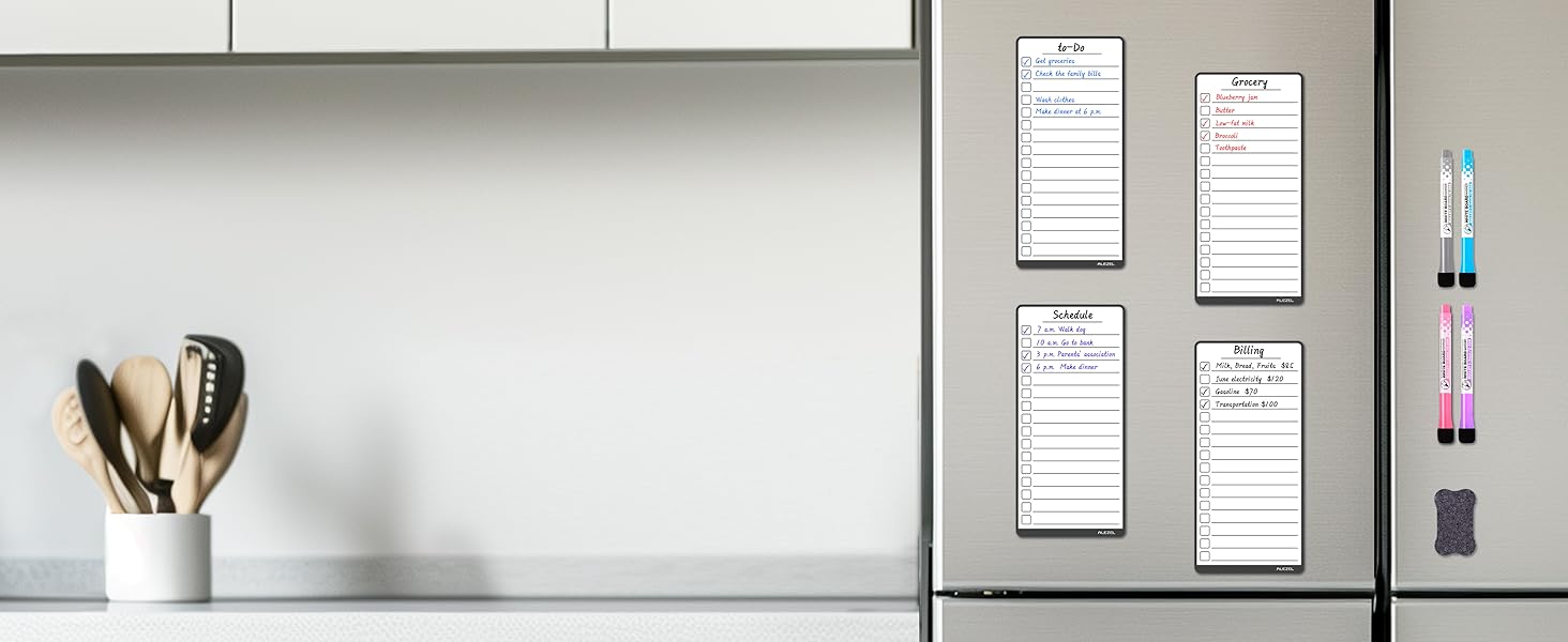 Magnetic to Do List White Board 1