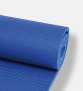 SISSEL Gymnastics Mat Blue 0.6 inches | Skin-Friendly & Non-Slip | Optimal Cushioning | Easy to R...