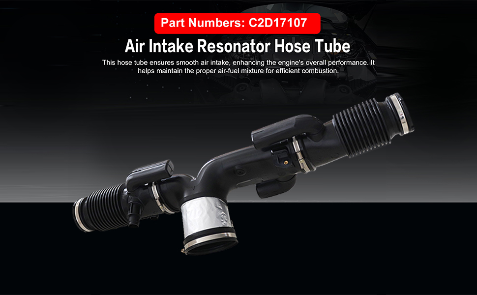 Amazon.com: FZJDSD Air Intake Resonator Hose Tube Connected