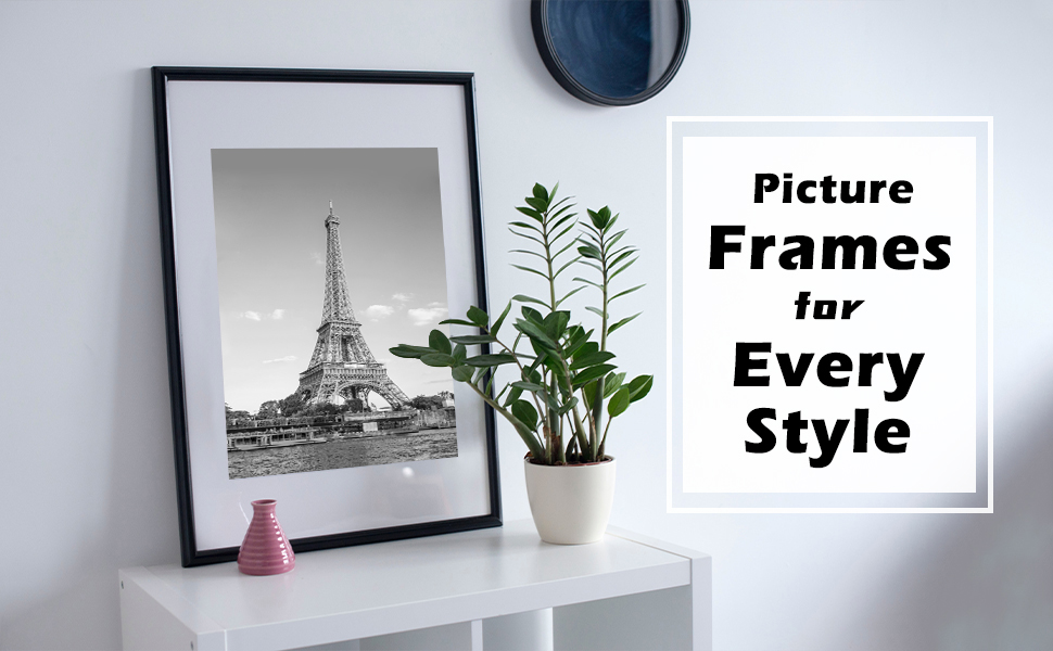 upsimples 11x14 Picture Frame Set of 5, Display Pictures