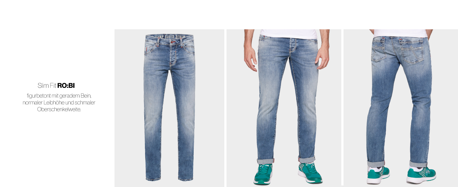 CAMP DAVID Jeans RO:BI
