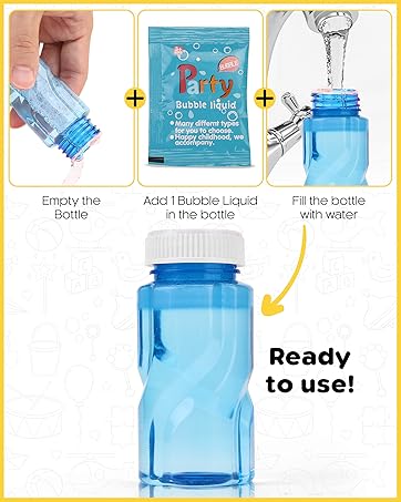 how to use bubble liquid