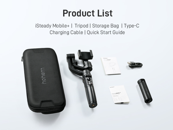 iSteady Mobile+ スマホ用スタビライザー iSteady MobilePlus 2022 – iSteady Mobile Gimbal Stabilizer