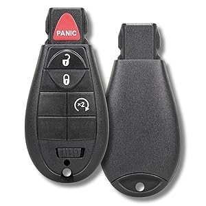 Key Fob GQ4-53T 433MHz 4 Button for 2013 2014 2015 2016 2017 2018 RAM 1500 2500 3500