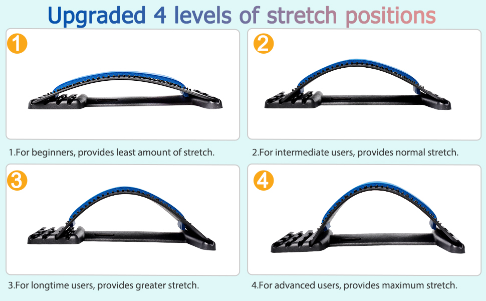 Back Cracker, (4 Level) Back Cracking Device, Back