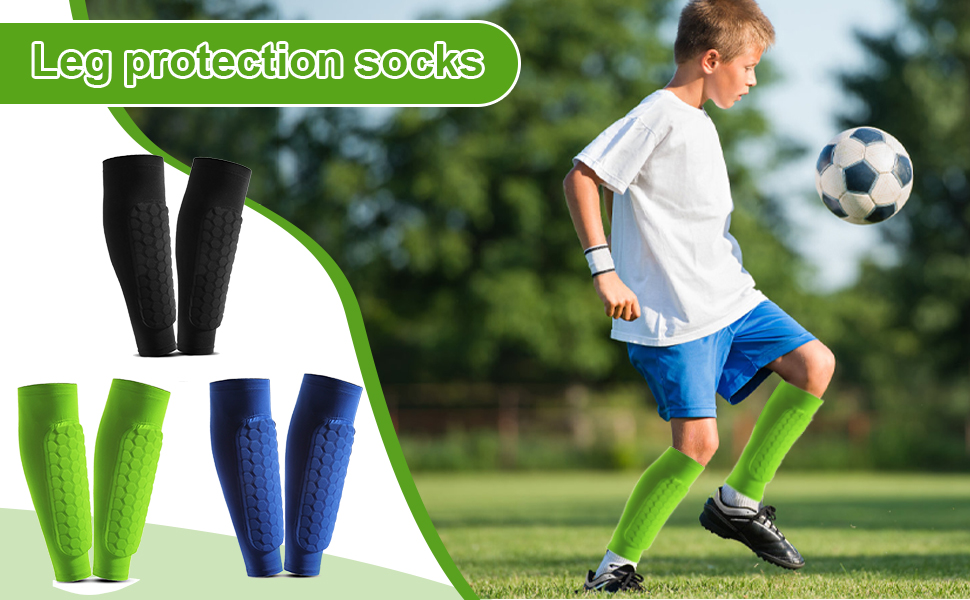 Shin Pads Boys Protective Football Equipment Anticollision