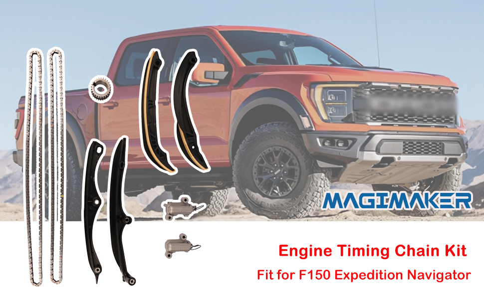 Magimaker Engine Timing Chain Kit Compatible with Ford F150
