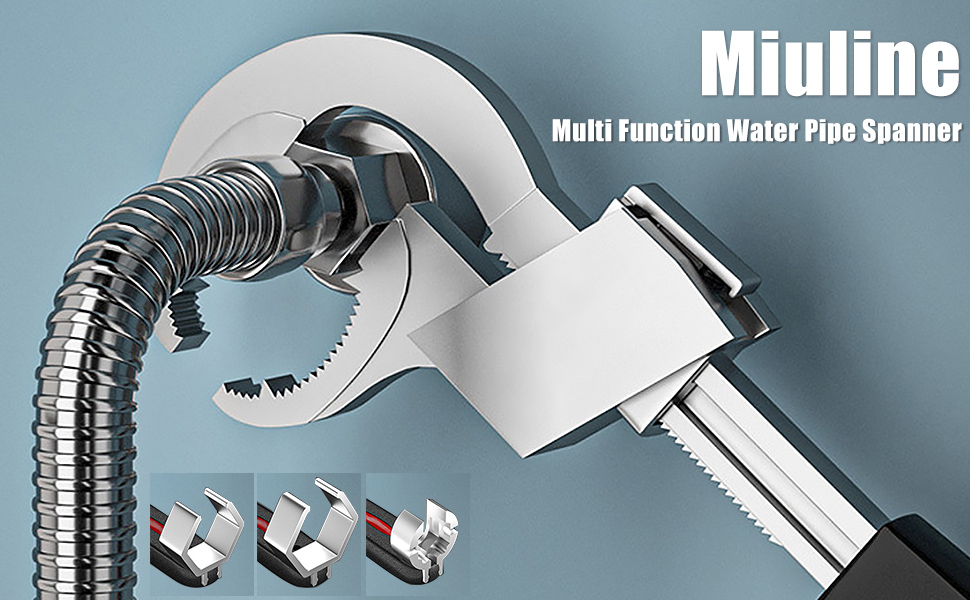 Sink Faucet Installer Socket Wrench Kit, 4in1 Universal Metal