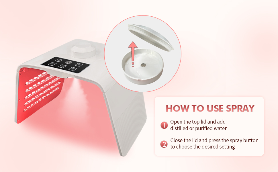 7 Color LED Light Therapy