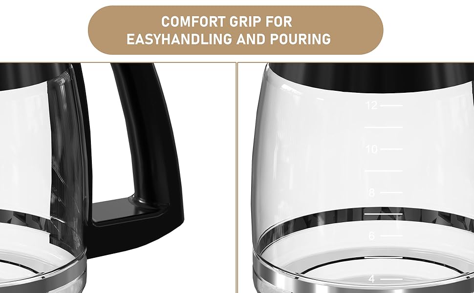 Amazon.com: 12 Cup Coffee Maker Carafe Replacement