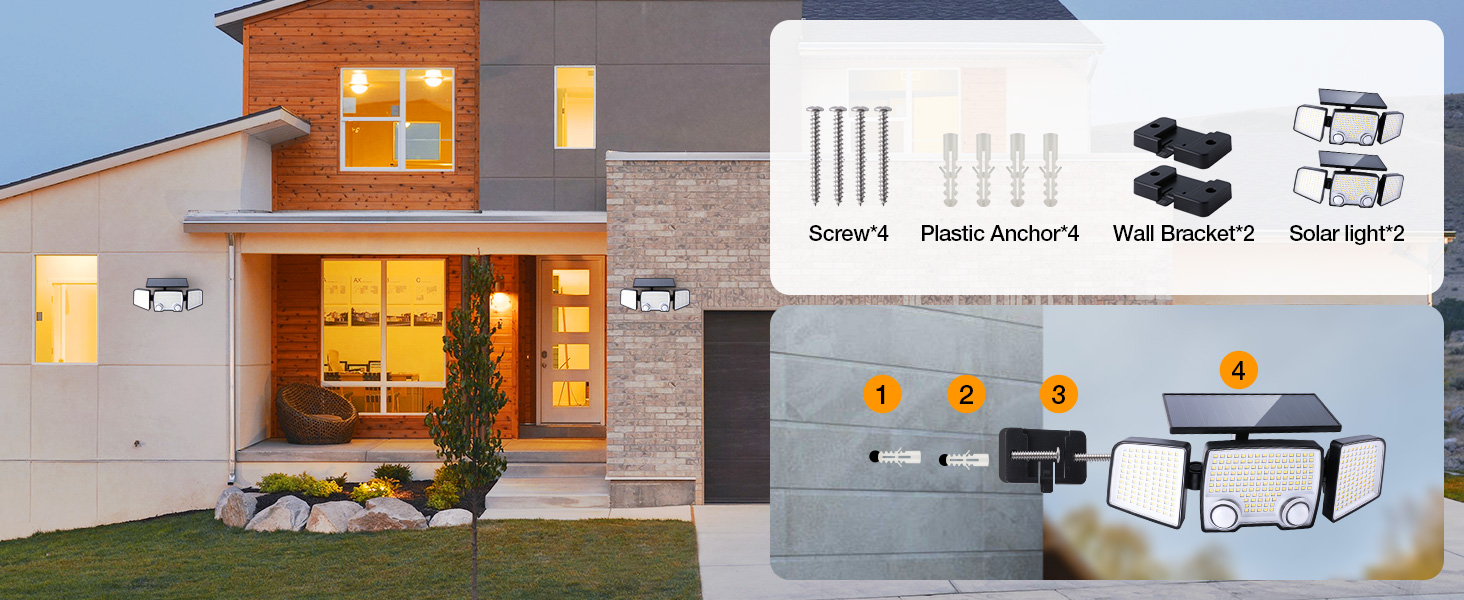 solar flood light