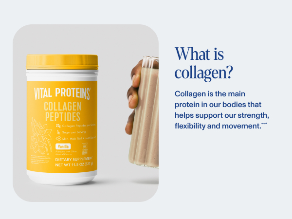 What is collagen? Vanilla