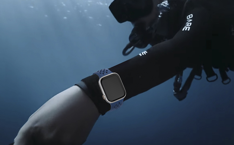 Sport Band for Apple Watch Band 44mm 45mm 46mm Ultra 49mm 40mm 41mm 38mm 42mm