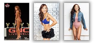 Fitness competition photos of the founder