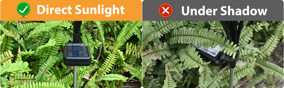 Solar Powered Firefly Lights