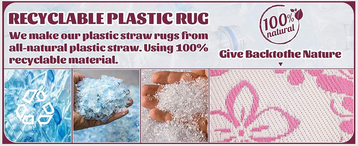 pink outdoor rug 