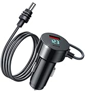 Starlink Mini Aluminum Alloy DC Power Cable, 12V-24V Car Cigarette Lighter Adapter with USB-C & T...